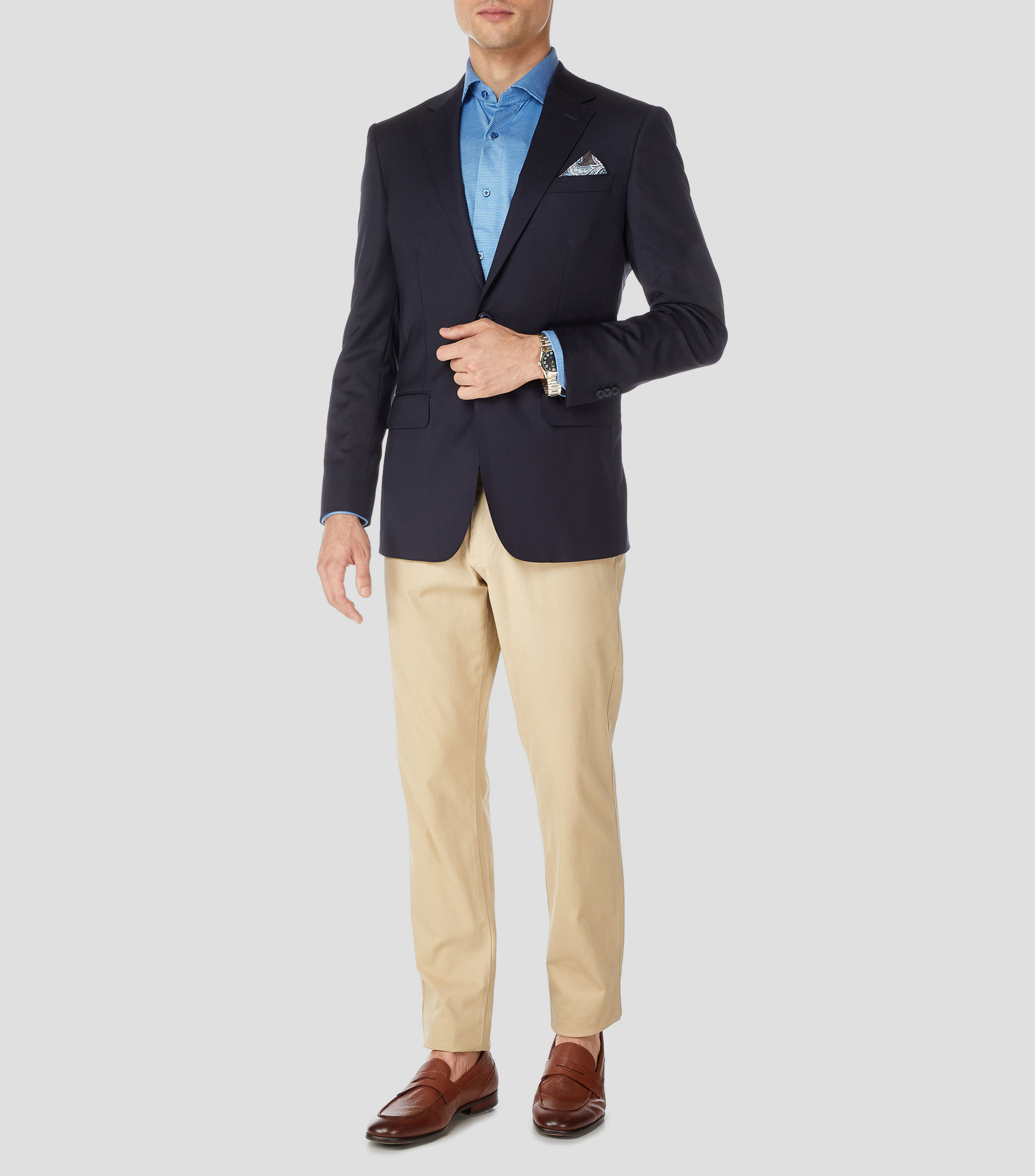 Saco liso Hombre